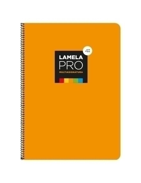 LAMELA BLOC t.DURA Fº 100h CDV. 4 NARANJ - Pack de 5 unidades
